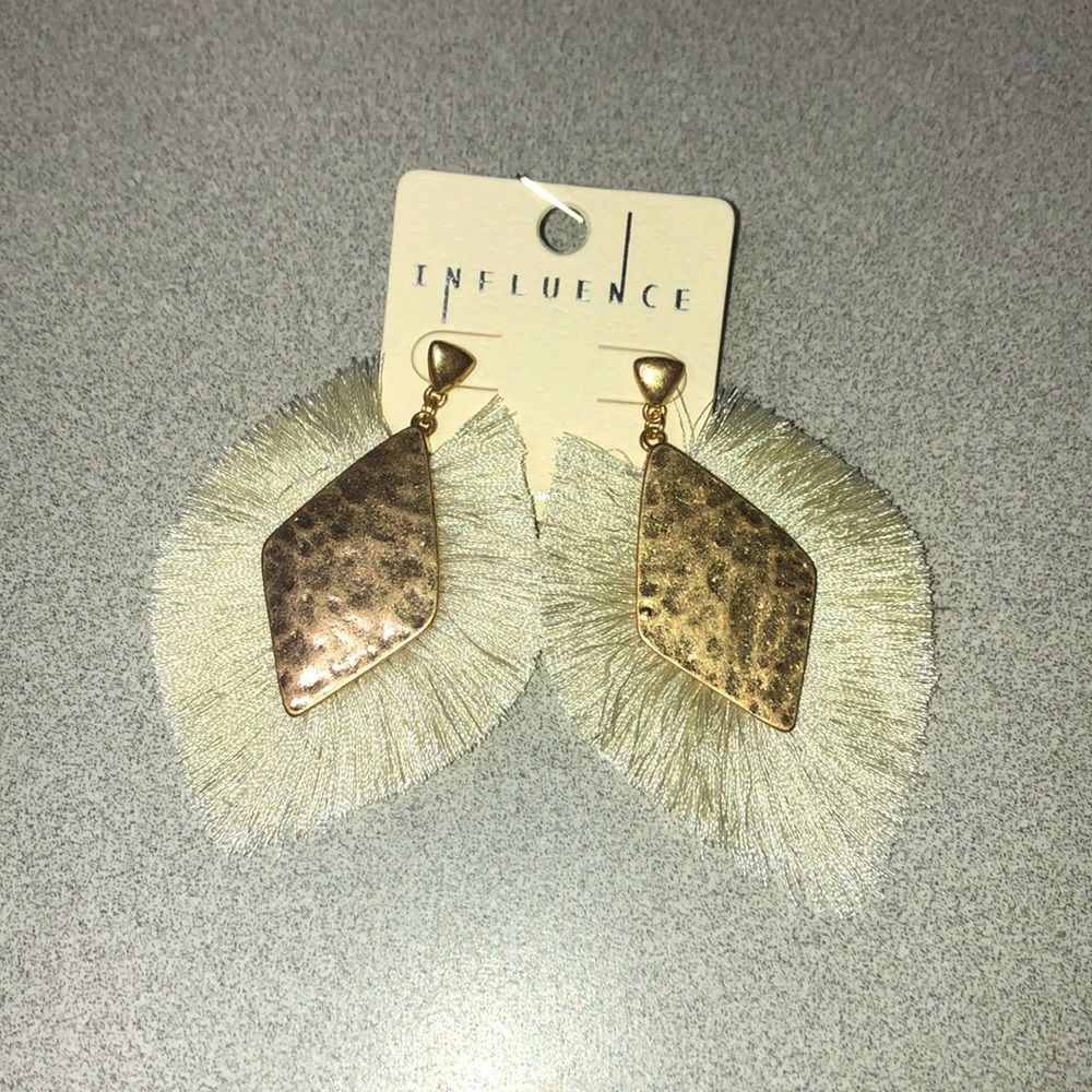 Influence fringe dangle earrings -